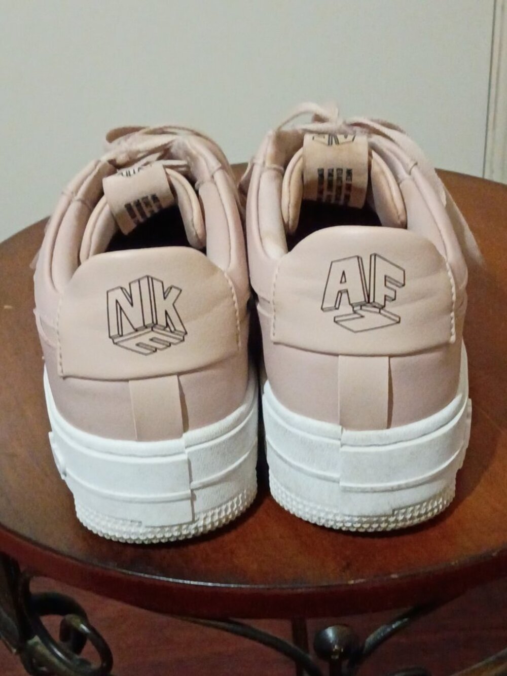 Nike AF1 Air Force 1 Pixel Particle Beige CK6649-200 Rose Pink Color Women’s 8 - Picture 9 of 14